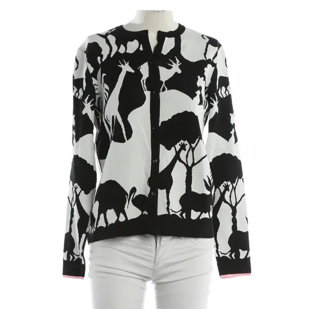 Cardigan, in Black, Cotton, Marc Cain