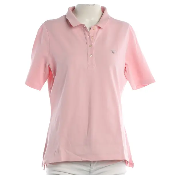 Poloshirt, in Hellrosa, Baumwolle, Gant