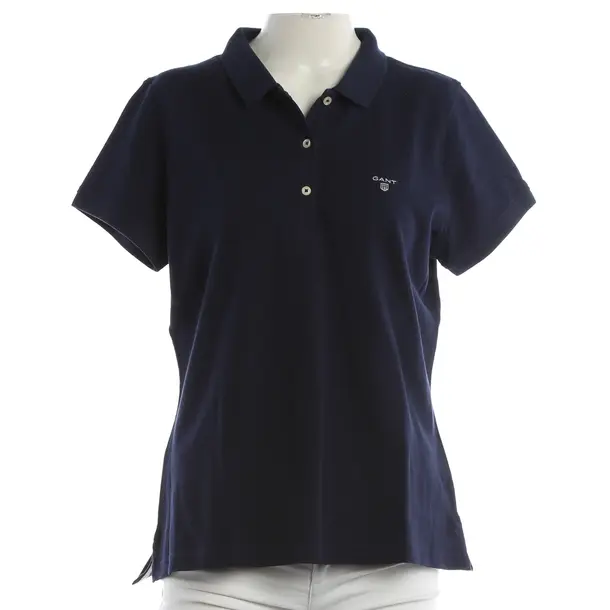 Poloshirt, in Navy, Baumwolle, Gant