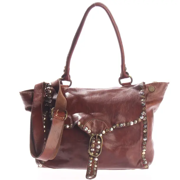 Handtasche, in Braun, Leder, Campomaggi