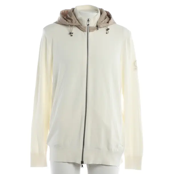 Sweatjacke, in Cream, Viskose, Bogner