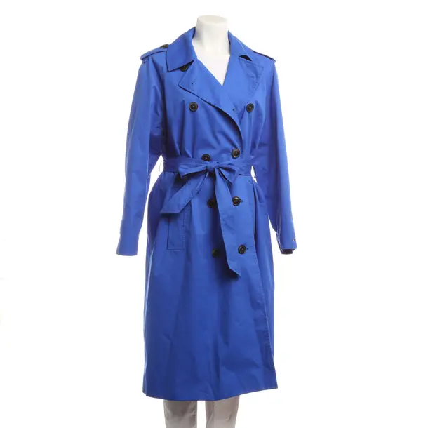 Trench Coat, in Blue, Cotton, Tommy Hilfiger