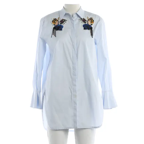 Bluse, in Hellblau, Baumwolle, Dorothee Schumacher