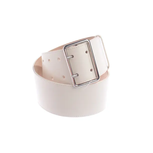 Cinture, in Beige, Pelle, Alexander McQueen