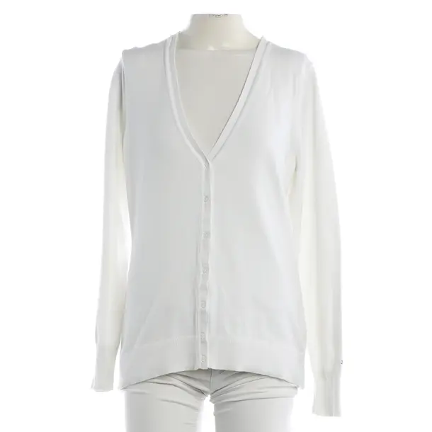 Cardigan, in White, Cotton, Tommy Hilfiger