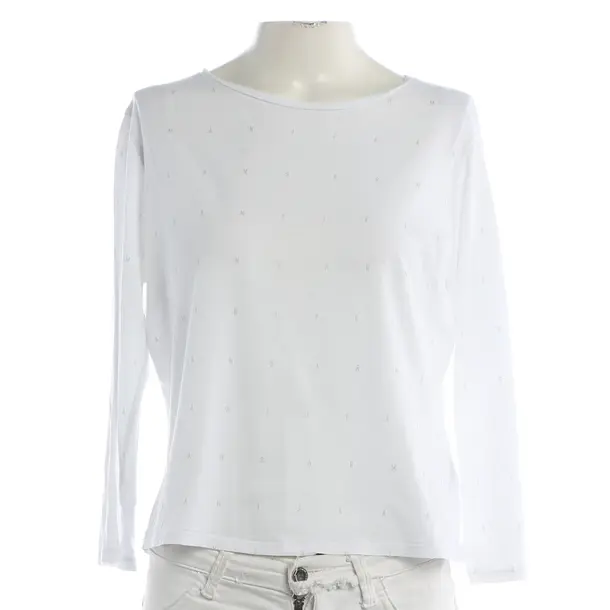 Long Sleeve Shirt, in White, Cotton, Armani Jeans