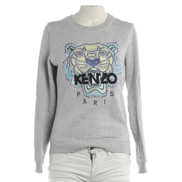 Felpa, in Grigio chiaro, Cotone, Kenzo