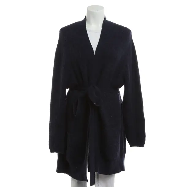 Strickjacke, in Navy, Wolle, 0039 Italy