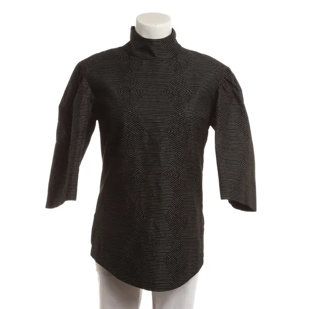 Bluse, in Schwarz, Baumwolle, Dries van Noten