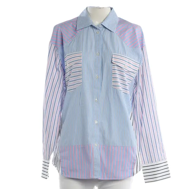 Blouse, in Multicolored, Cotton, MSGM