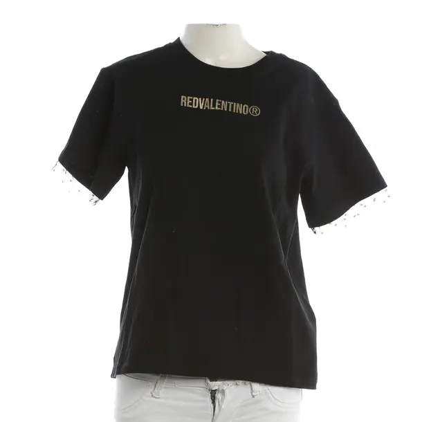 Shirt, in Schwarz, Baumwolle, Red Valentino