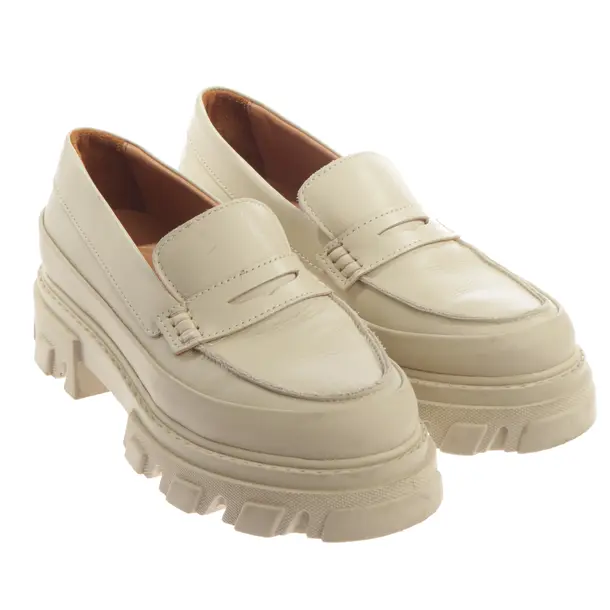 Loafers, in Beige, Ganni