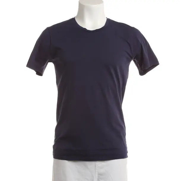 T-Shirt, in Navy, Cotton, Drykorn
