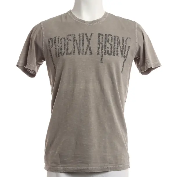 T-Shirt, in Gray, Cotton, Drykorn