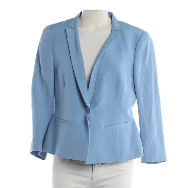 Blazer, in Blu, Lino, Max Mara