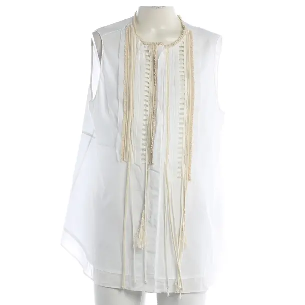 Top, in White, Cotton, Dorothee Schumacher