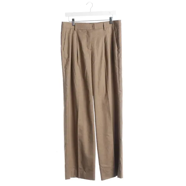 Pants, in Brown, Wool, Seductive