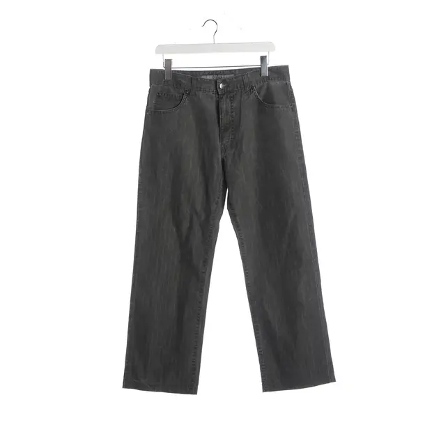 Pantaloni, in Grigio, Cotone, Karl Lagerfeld