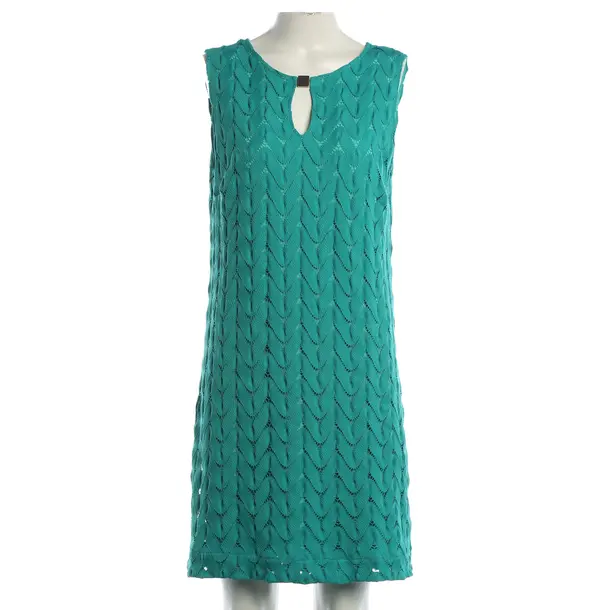 Cocktailkleid, in Türkis, Polyester, Ana Alcazar