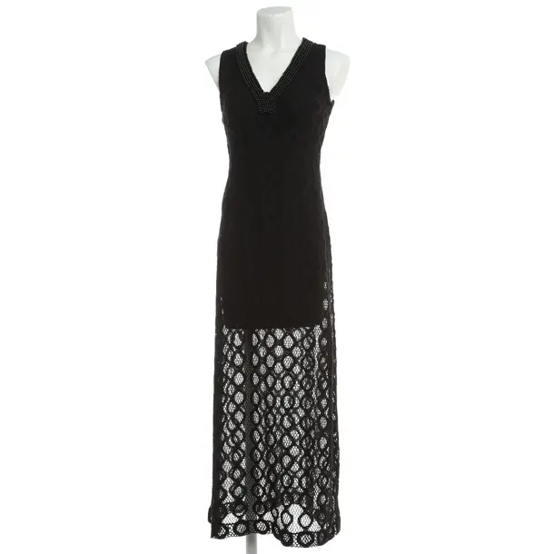 Cocktail Dress, in Black, Polyester, Ana Alcazar