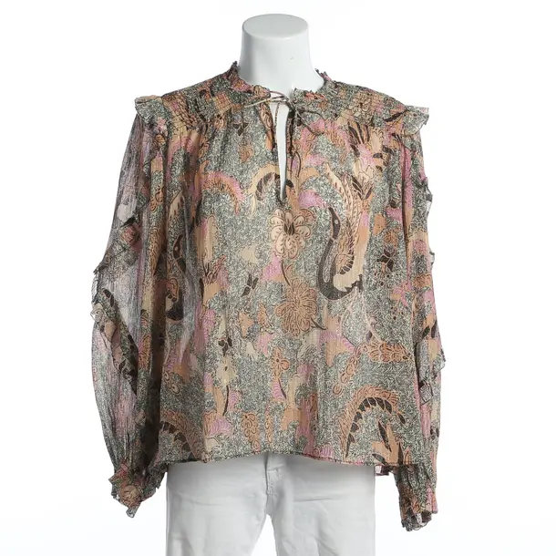 Blouse, in Multicolored, Silk, Ulla Johnson
