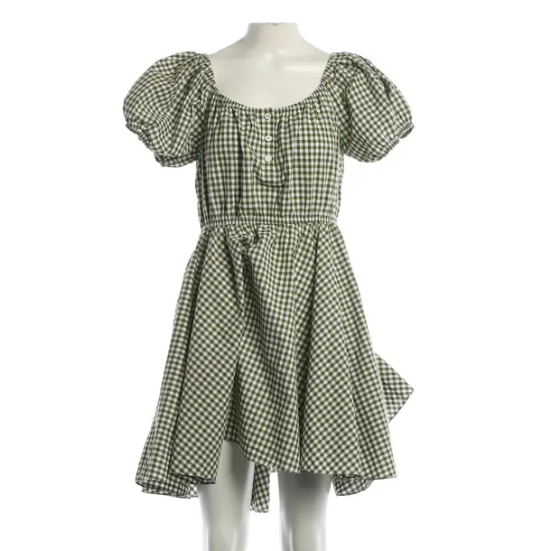 Kleid, in Olivgrün, Baumwolle, Caroline Constas