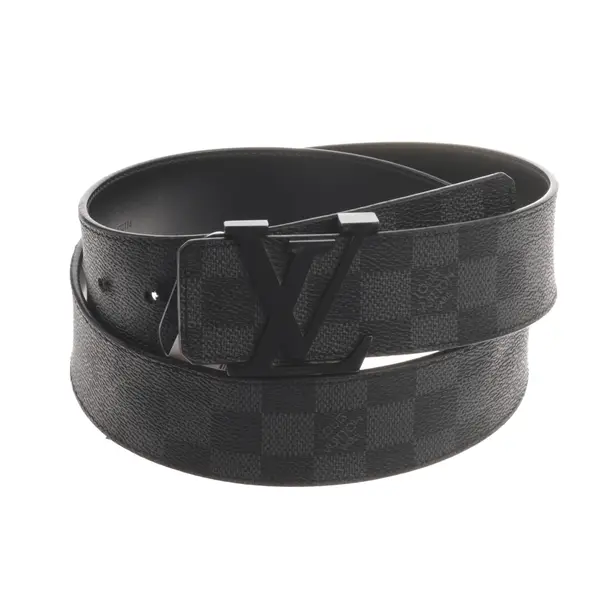 Gürtel, in Schwarz, Leder, Louis Vuitton