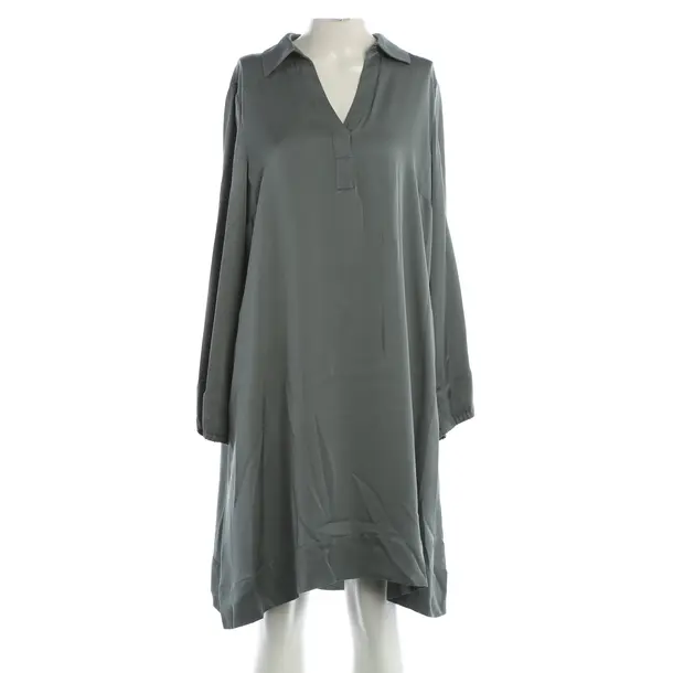 Dress, in Green, Silk, Hemisphere