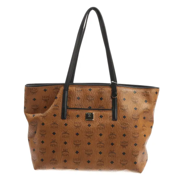 Schultertasche, in Braun, Leder, MCM