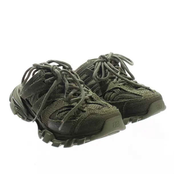 Mules, in Green, Balenciaga