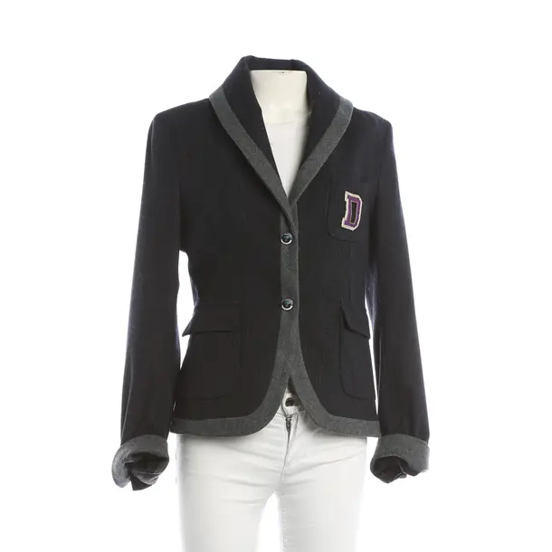 Blazer, in Dunkelgrau, Wolle, Drykorn