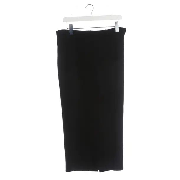 Skirt, in Black, Wool, Bruno Manetti
