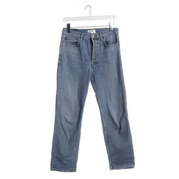 Straight Fit Jeans, in Light Blue, Cotton, Re/Done