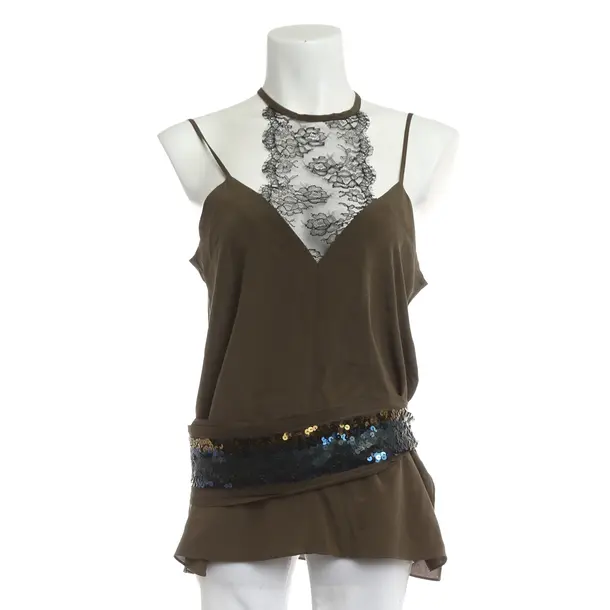 Top, in Grün, Seide, Dorothee Schumacher