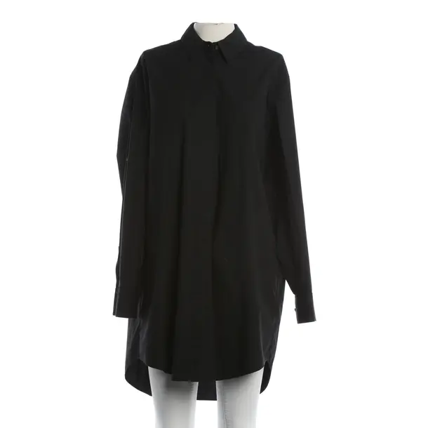 Blouse, in Black, Cotton, Karl Lagerfeld