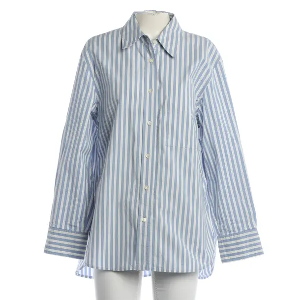 Bluse, in Hellblau, Baumwolle, Closed