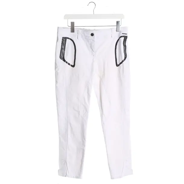 Pantaloni, in Bianco, Viscosa, Marc Cain Sport