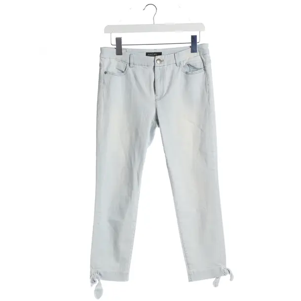Pants, in Light Blue, Cotton, Marc Cain