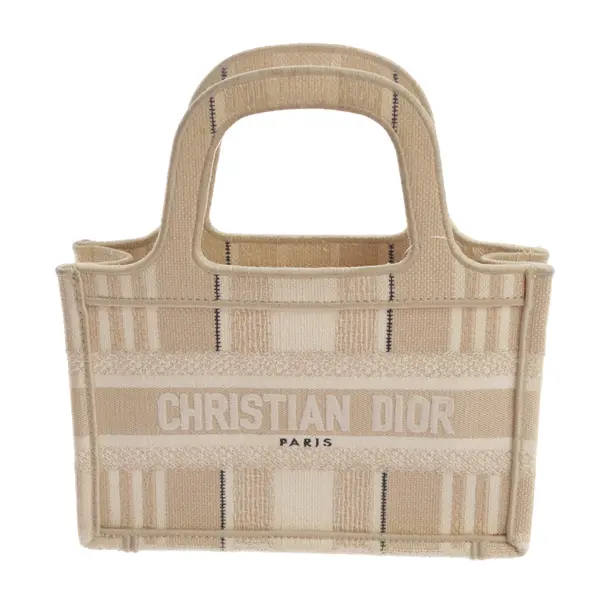 Handbag, in Beige, Cotton, Dior