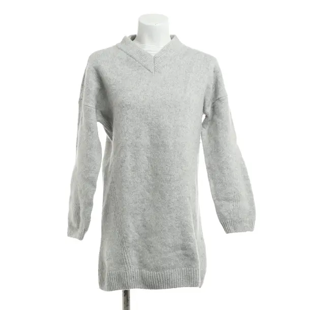 Kleid, in Hellgrau, Wolle, Lanius