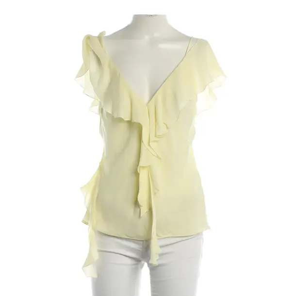 Top, in Gelb, Seide, Dorothee Schumacher