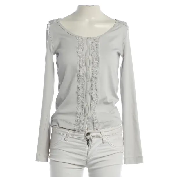 Blouse, in Light Gray, Cotton, Marc Cain Sports