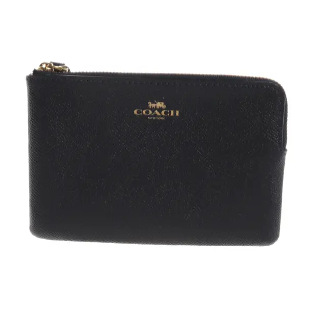 Pochette, in Navy, Leather, Coach