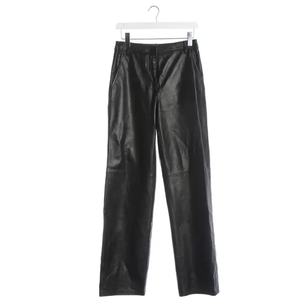 Pantaloni, in Nero, Pelle, Max Mara