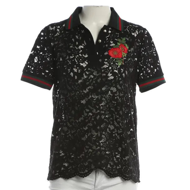 Polo, in Nero, Cotone, Gucci