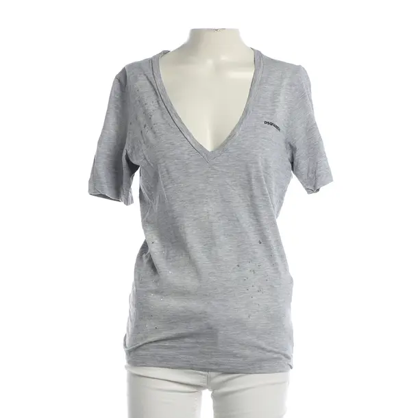 Shirt, in Light Gray, Cotton, Dsquared