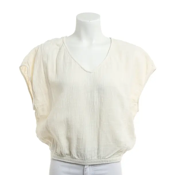 Shirt, in Beige, Cotton, American Vintage