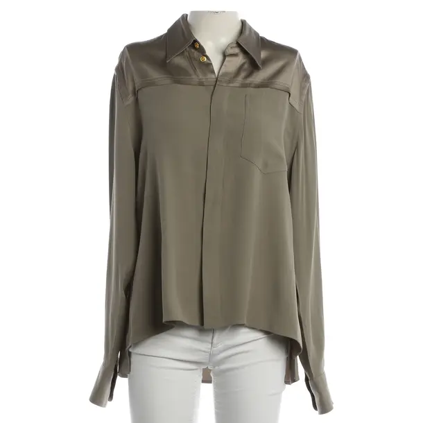 Bluse, in Hellbraun, Acetat, Ami Paris