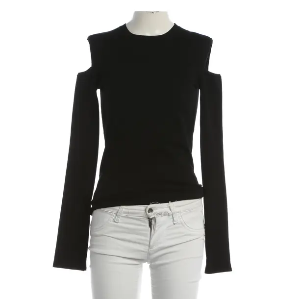 Bluse, in Schwarz, Baumwolle, Max Mara