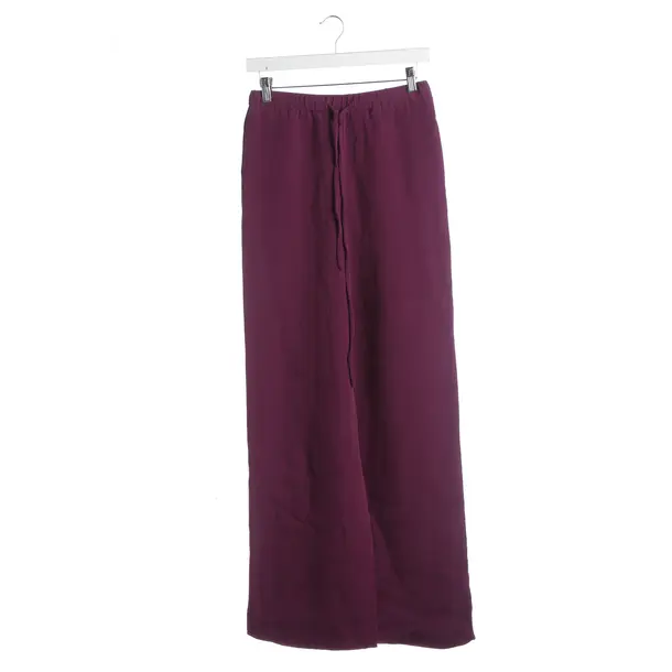 Pants, in Purple, Viscose, Valentino
